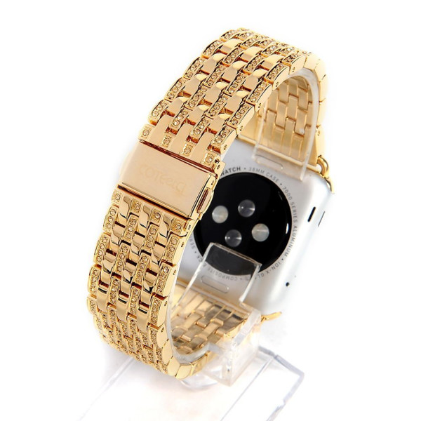 

Ремешок для смарт часов Apple Watch Coteetci Apple Watch 42/44 мм W4 Magnificent золотистый