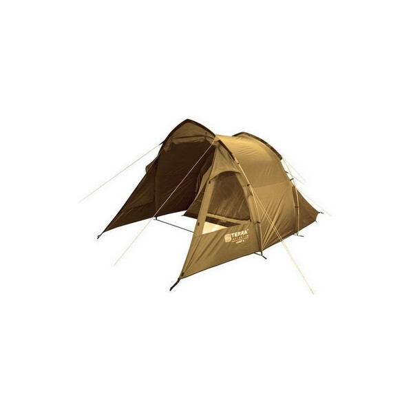 

Палатка четырехместная Terra Incognita Camp 4, песочная