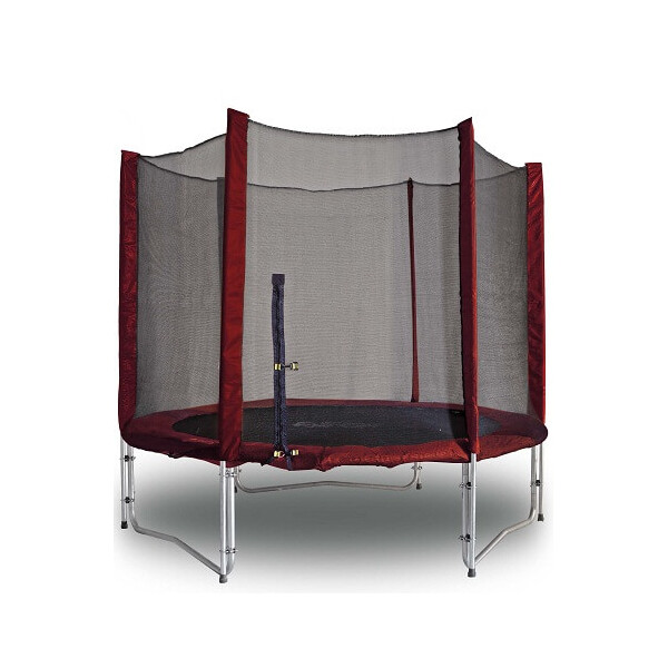 

Батут с защитной сеткой KIDIGO MAROON 244 см