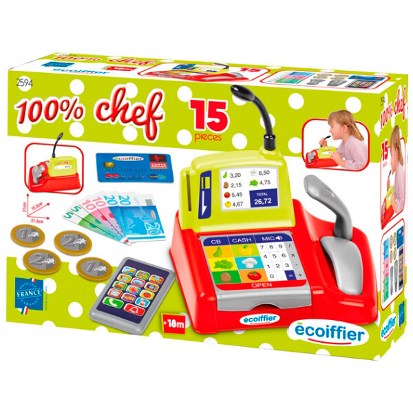 

Игровой набор SIMBA TOYS ECOIFFIER Кассовый аппарат со смартфоном (2594)
