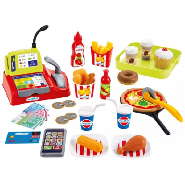 

Игровой набор SIMBA TOYS ECOIFFIER Ресторан фаст фуда с кассой (2595)