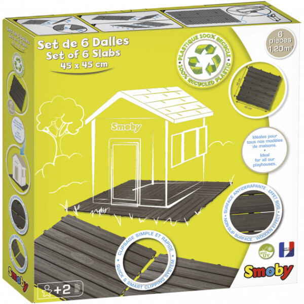 

Набор элементов пола Дом SMOBY TOYS6 шт(810907)
