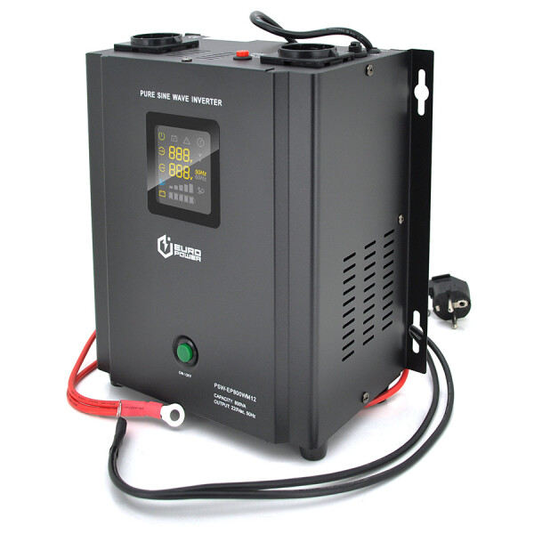 

ИБП Europower PSW-EP800WM12 (480 Вт) 5/10А с правильной синусоидой 12В