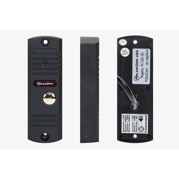 

Вызывная панель PoliceCam PC-201 Black
