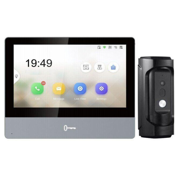 

комплект Hikvision DS-KH8350-TE1 + DS-KB8112-IM
