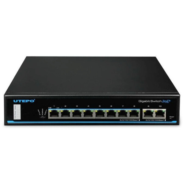 

Коммутатор 8-ми портовый неуправляемый PoE UTEPO UTP3-GSW0802T-POE