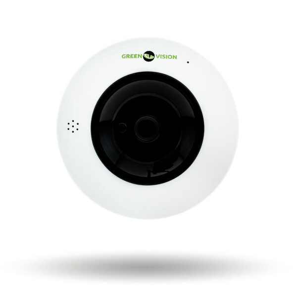 

Купольная IP камера Green Vision GV-075-IP-ME-DIА20-20 (360) POE