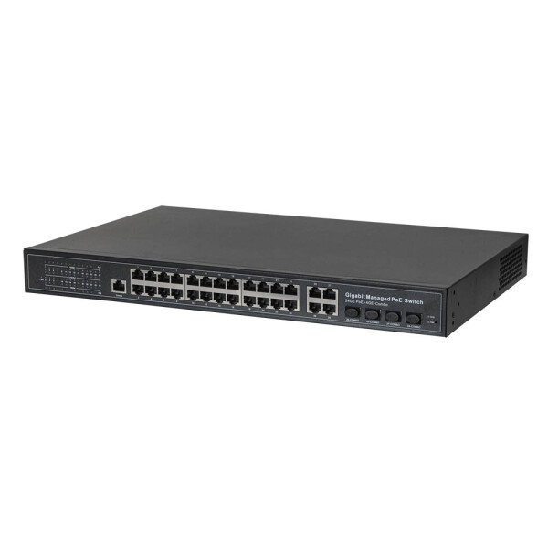 

управляемый гигабит POE 33-портовый HongRui HR901-AFGM-2444S