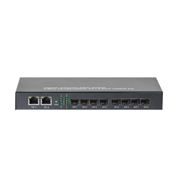 

Медиаконвертер гигабитный HongRui HR900WS-8G2GE