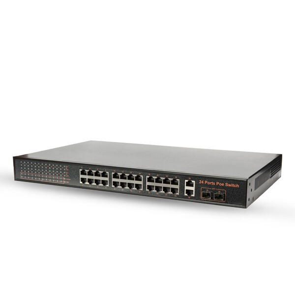 

Коммутатор POE 28-портовый Tecsar TS-2422sfp