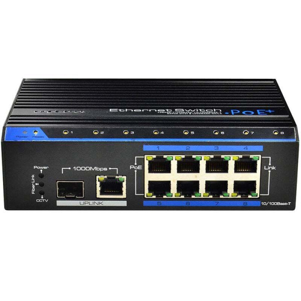

Коммутатор неуправляемый POE UTEPO UTP7208E-POE-A1