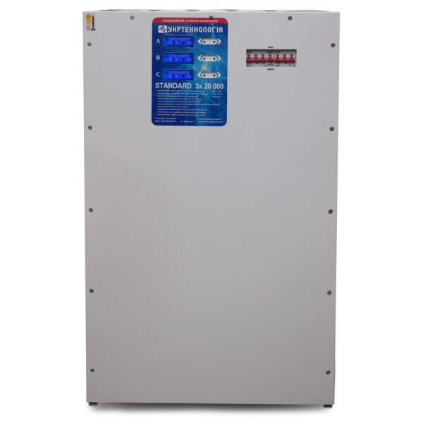 

Стабилизатор напряжения Укртехнология Optimum НСН-3x15000 (3x80А)