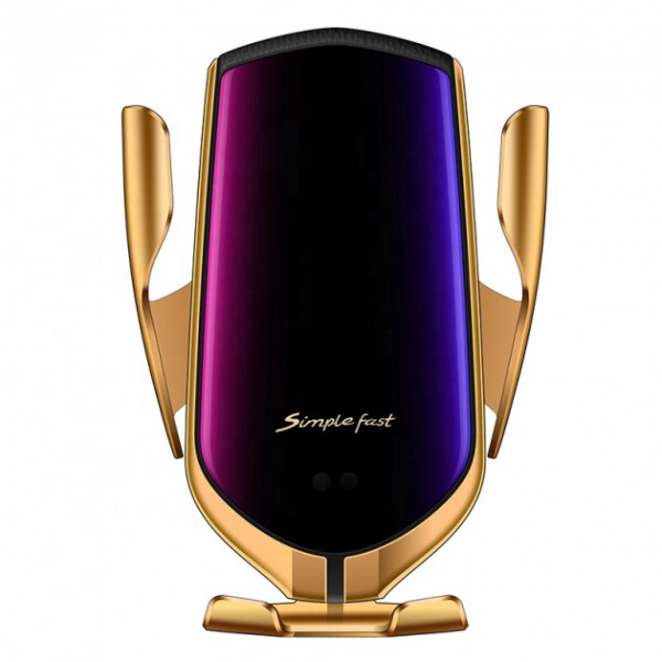 

Автодержатель - Беспроводное зарядное устройство Smart Sensor R1 Gold