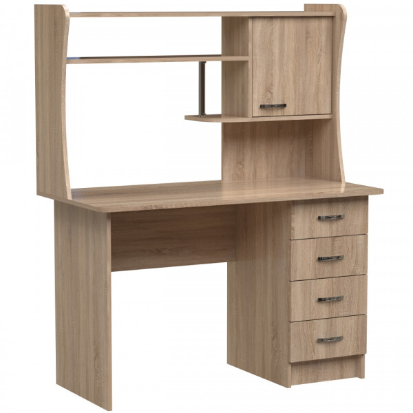 

Компьютерный стол НСК-64 Ника Мебель Дуб Санома светлый