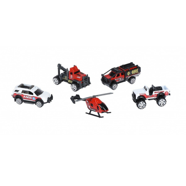 

Набор машинок Same Toy Metal Медицинская помощь (SQ80865-5Ut)