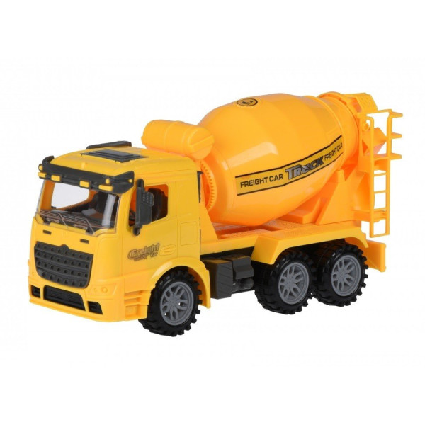 

Машинка инерционная Same Toy Truck Бетономешалка желтый 98-612Ut-1