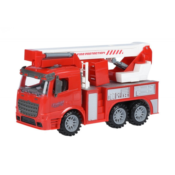 

Машинка инерционная Same Toy Truck Пожарная машина с подъемным краном (98-617Ut)