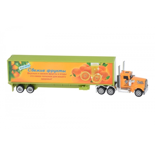 

Машинка Same Toy Diecast Тягач с прицепом Апельсин (SQ80911-2Ut-4)