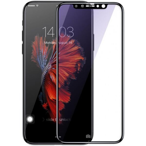 

Защитное стекло Baseus 0.3mm Silk-screen 3D Arc Tempered Glass Black For iPhone X/XS (SGAPIPH8-A3D01)
