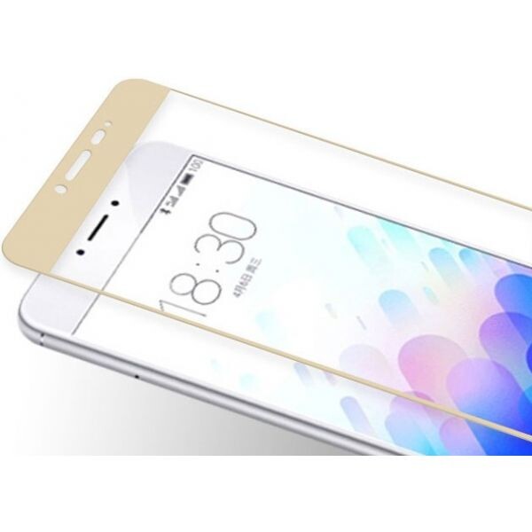 

Tempered Glass Full Screen for Meizu M3 Max Gold