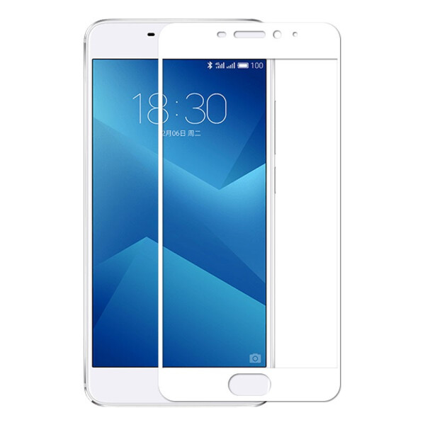 

Tempered Glass Full Screen for Meizu M5 White