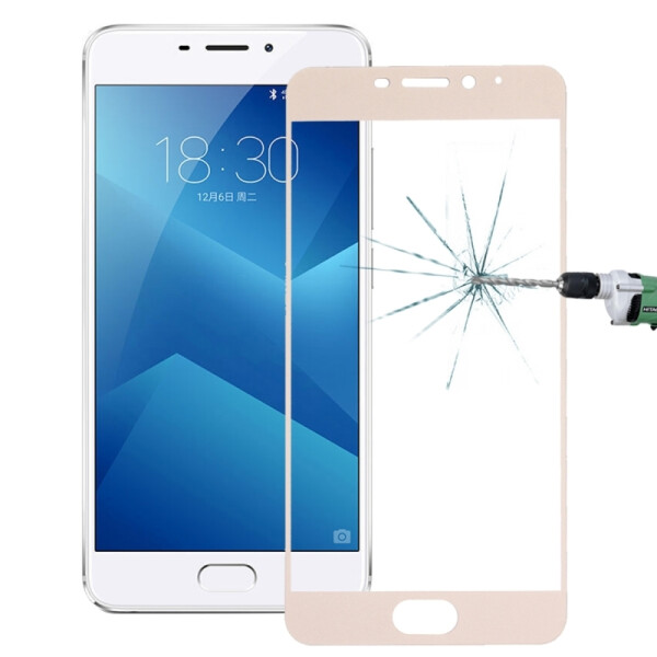 

Tempered Glass Full Screen м Meizu M5 Note Gold