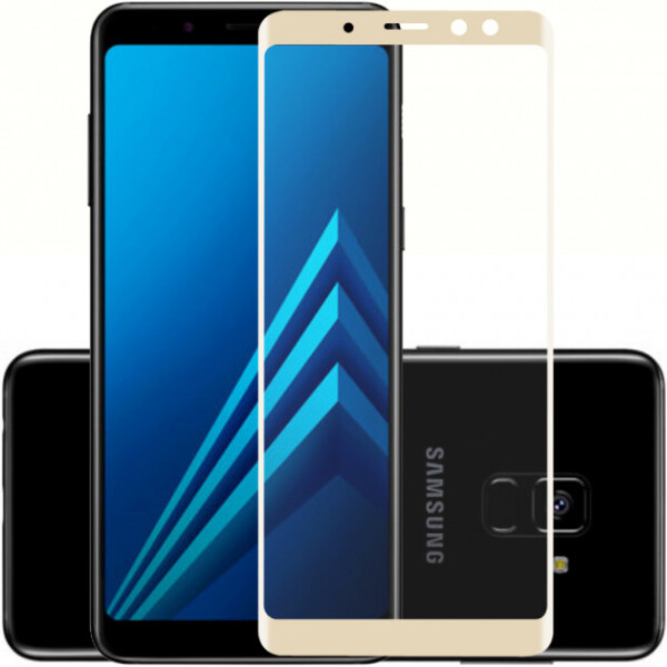 

Защитное стекло Full Screen Samsung A530 (A8-2018) Gold
