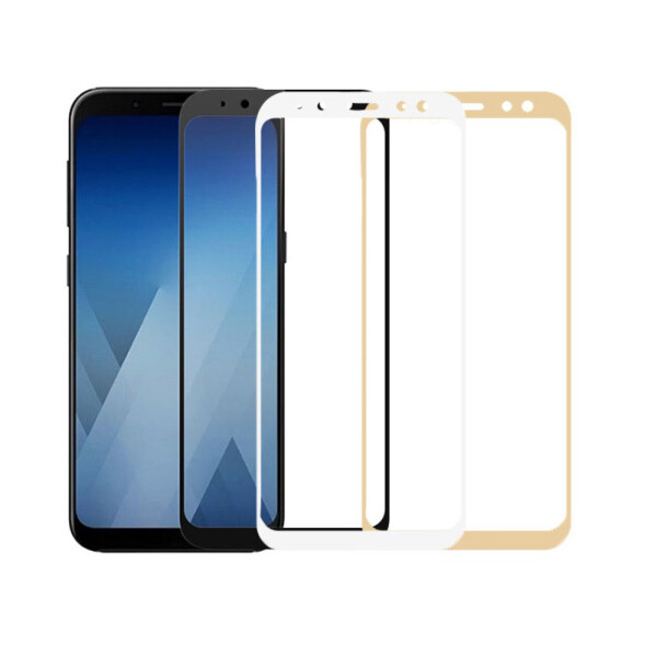 

Защитное стекло Full Screen Samsung A605 (A6 Plus-2018) White