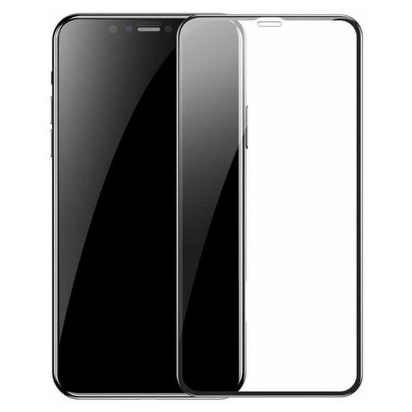 

Защитное стекло Baseus Curved-Screen Protector 0.23mm for iPhone Xs Max Black (SGAPIPH65-PE01)