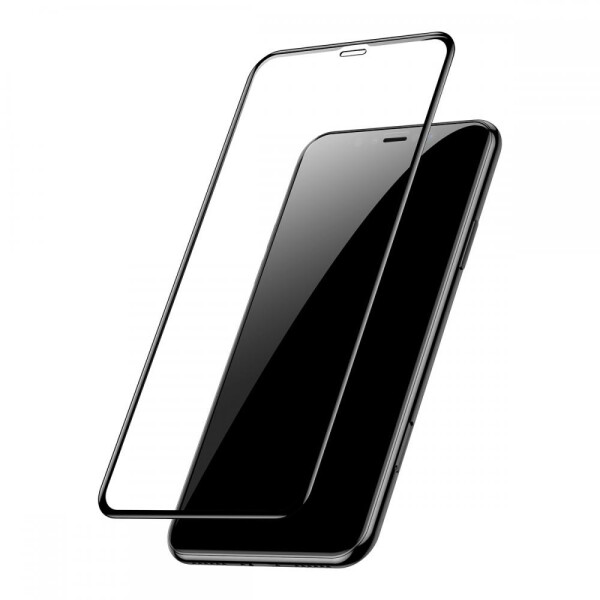

Защитное стекло Baseus Glass Full Screen for iPhone XS Max Black (SGAPIPH65-TN01)