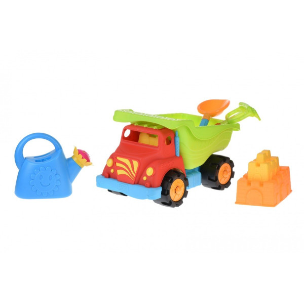 

Набор для игры с песком Same Toy 6 ед Грузовик красный 973Ut-1