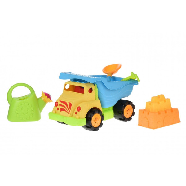 

Набор для игры с песком Same Toy 6 ед Грузовик Желтый 973Ut-2