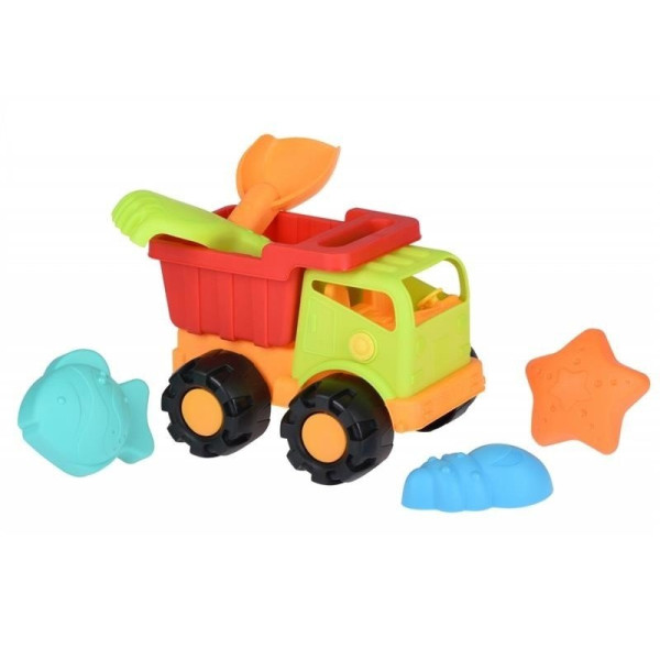 

Набор для игры с песком Same Toy 6 ед Грузовик Красный 988Ut-1