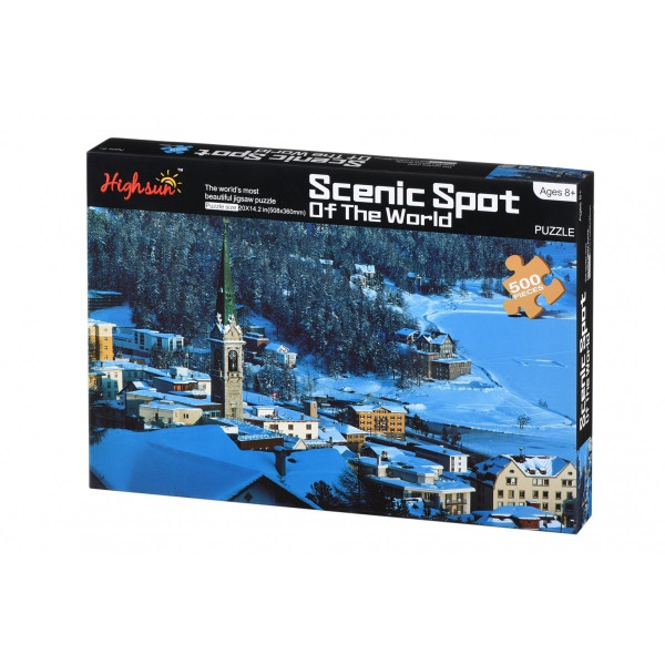

Пазл Same Toy Scenic Spot 500 элементов (88038Ut)