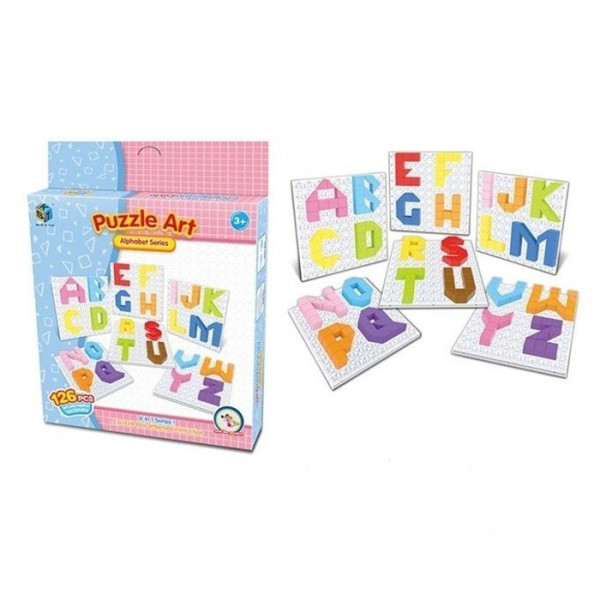 

Пазл Same Toy Puzzle Art Alphabet series 126 элементов (5990-3Ut)