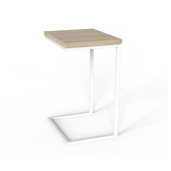 

Журнальный стол Fiji Mono Мебекс Дуб Сонома+Белый