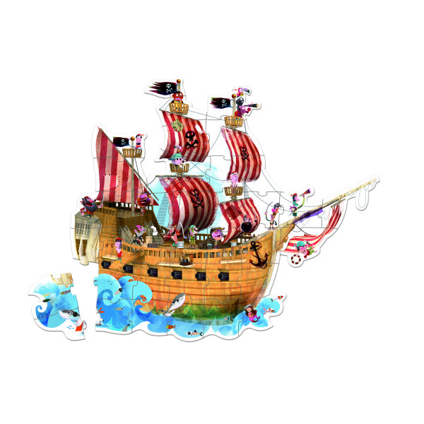 

Пазл-напольный Janod Корабль пиратов (J02819)