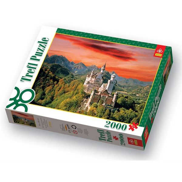 

Пазл Trefl Замок Нойшванштайн, Бавария, 2000 элементов (27050)