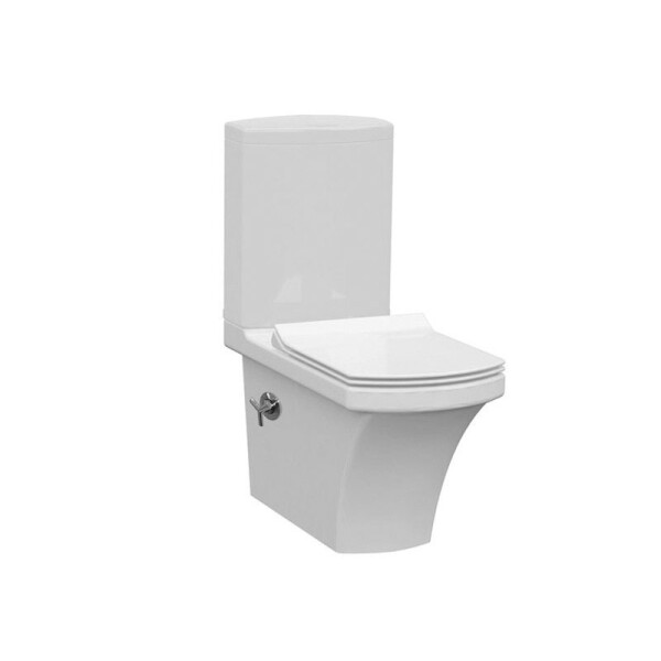

Унитаз-компакт IDEVIT Vega с функцией биде и вентилем с сиденьем Ultra Slim Soft Close дюропласт + бачок с арматурой SETK2804-0307-001-1-6200