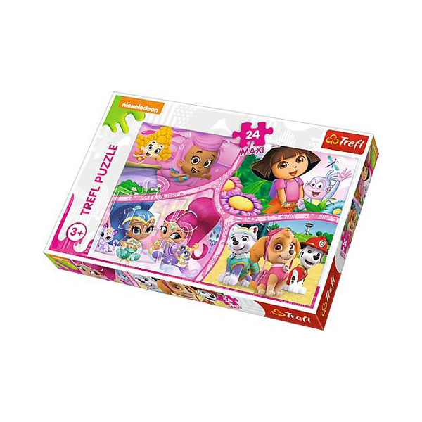 

Пазл Trefl Maxi Nickelodeon Готовы к приключениям 24 элемента (14260)