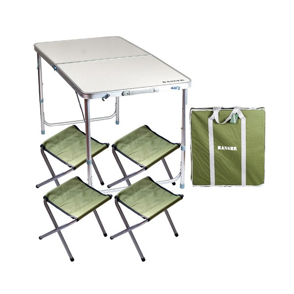 

Компактный столик и складывающиеся стулья с чехлом Ranger ST 401 RA 1106