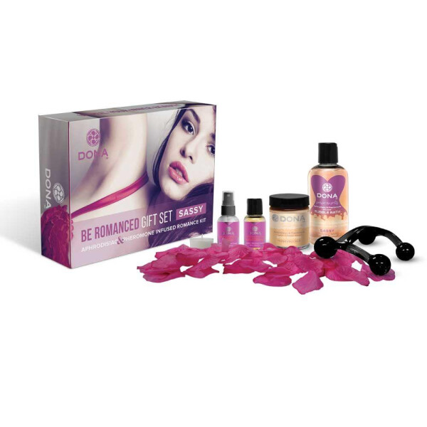 

Подарочный набор для массажа Dona Be Romanced Gift Set - SASSY (SO1544)