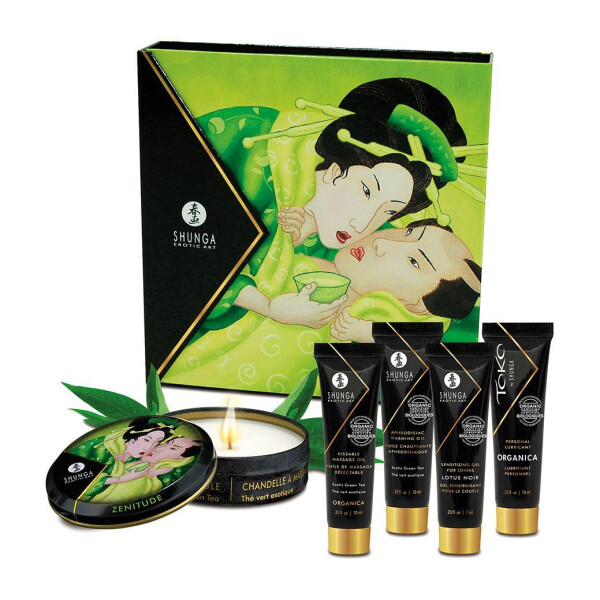 

Подарочный набор Shunga GEISHAS SECRETS ORGANICA - Exotic Green Tea (SO2558)