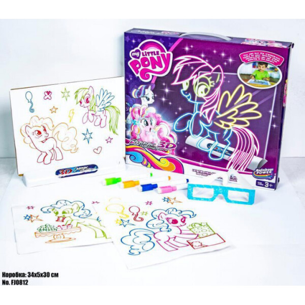 

3D доска для рисования Little Pony FJ0812