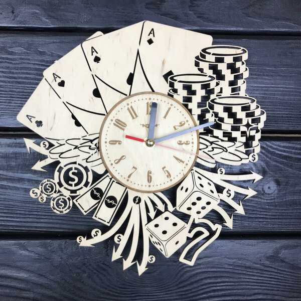 

Дизайнерские настенные часы «Лас Вегас»