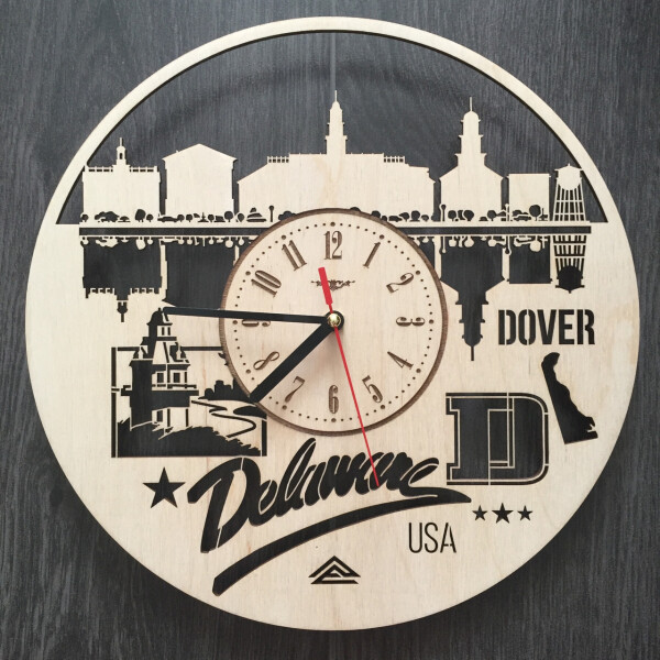 

Интерьерные часы на стену «Довер, Делавэр»