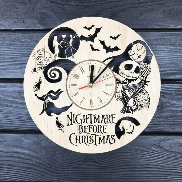 

Часы настенные большие «Nightmare before Christmas»