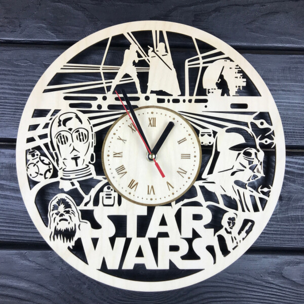 

Часы настенные оригинальные «Галактическая империя Star Wars»