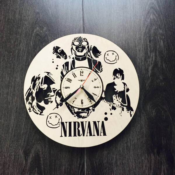 

Часы оригинальные из дерева «Nirvana»