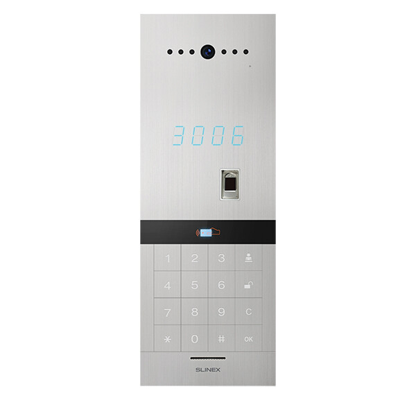 

Вызывная видеопанель Slinex Sitara Bio silver для IP-домофонов (105953)